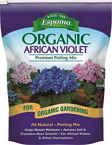 Espoma AV4, terriccio biologico per violette africane, 4-quarti