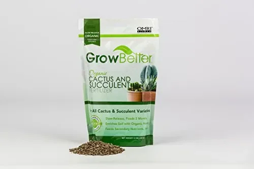 GrowBetter fertilizzante organico per cactus e succulente